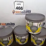 LOTE 466 - 04 BALDINHOS DE REJUNTE SUPERFINO PREMIUM QUARTZOLIT COM 2KG CADA. (NO ESTADO) ATENÇÃO! FAZER A VISITAÇÃO ANTES DE ARREMATAR, NÃO SABEMOS SE FUNCIONA. LEILÃO NÃO TEM GARANTIA E NEM DEVOLUÇÃO, SUJEITO A POSSÍVEIS AVARIAS VISÍVEIS/OCULTAS E/OU AUSÊNCIA DE COMPONENTES.