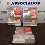 LOTE 228 - 03 ESPELHEIRA BELLART BR DURIN. (NO ESTADO) ATENÇÃO! FAZER A VISITAÇÃO ANTES DE ARREMATAR, NÃO SABEMOS SE FUNCIONA. LEILÃO NÃO TEM GARANTIA E NEM DEVOLUÇÃO, SUJEITO A POSSÍVEIS AVARIAS VISÍVEIS/OCULTAS E/OU AUSÊNCIA DE COMPONENTES.