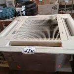 LOTE 376 - 01 VAPORIZADORA DE TETO K7 MARCA YORK. (NO ESTADO) ATENÇÃO! FAZER A VISITAÇÃO ANTES DE ARREMATAR, NÃO SABEMOS SE FUNCIONA. LEILÃO NÃO TEM GARANTIA E NEM DEVOLUÇÃO, SUJEITO A POSSÍVEIS AVARIAS VISÍVEIS/OCULTAS E/OU AUSÊNCIA DE COMPONENTES.