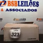 LOTE 323 - 12 ADESIVOS POLIURETANO PU 40 CINZA SACHE 600ML MARCA UNIPEGA 600ML CADA. (NO ESTADO) ATENÇÃO! FAZER A VISITAÇÃO ANTES DE ARREMATAR, NÃO SABEMOS SE FUNCIONA. LEILÃO NÃO TEM GARANTIA E NEM DEVOLUÇÃO, SUJEITO A POSSÍVEIS AVARIAS VISÍVEIS/OCULTAS E/OU AUSÊNCIA DE COMPONENTES