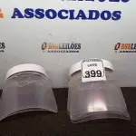 LOTE 399 - 10 PROTETORES VISUAIS. (NO ESTADO) ATENÇÃO! FAZER A VISITAÇÃO ANTES DE ARREMATAR, NÃO SABEMOS SE FUNCIONA. LEILÃO NÃO TEM GARANTIA E NEM DEVOLUÇÃO, SUJEITO A POSSÍVEIS AVARIAS VISÍVEIS/OCULTAS E/OU AUSÊNCIA DE COMPONENTES.