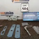 LOTE 504 - 02 FECHADURAS POPLINE ALAVANCA CR SOPRANO (NO ESTADO) ATENÇÃO! FAZER A VISITAÇÃO ANTES DE ARREMATAR, NÃO SABEMOS SE FUNCIONA. LEILÃO NÃO TEM GARANTIA E NEM DEVOLUÇÃO, SUJEITO A POSSÍVEIS AVARIAS VISÍVEIS/OCULTAS E/OU AUSÊNCIA DE COMPONENTES.