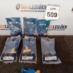 LOTE 509 - 07 BASES REGISTRO PRESSÃO 1/2 TIGRE. (NO ESTADO) ATENÇÃO! FAZER A VISITAÇÃO ANTES DE ARREMATAR, NÃO SABEMOS SE FUNCIONA. LEILÃO NÃO TEM GARANTIA E NEM DEVOLUÇÃO, SUJEITO A POSSÍVEIS AVARIAS VISÍVEIS/OCULTAS E/OU AUSÊNCIA DE COMPONENTES.