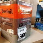 LOTE 360 - 01 LATA DE TINTA SUVINIL EFEITO RUSTICO TEXTURIZADO PRETO 25KG. (NO ESTADO) ATENÇÃO! FAZER A VISITAÇÃO ANTES DE ARREMATAR, NÃO SABEMOS SE FUNCIONA. LEILÃO NÃO TEM GARANTIA E NEM DEVOLUÇÃO, SUJEITO A POSSÍVEIS AVARIAS VISÍVEIS/OCULTAS E/OU AUSÊNCIA DE COMPONENTES.