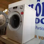 LOTE 354 - 01 LAVA E SECA MARCA ELECTROLUX 09KG. (NO ESTADO) ATENÇÃO! FAZER A VISITAÇÃO ANTES DE ARREMATAR, NÃO SABEMOS SE FUNCIONA. LEILÃO NÃO TEM GARANTIA E NEM DEVOLUÇÃO, SUJEITO A POSSÍVEIS AVARIAS VISÍVEIS/OCULTAS E/OU AUSÊNCIA DE COMPONENTES.