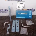 LOTE 470 - 02 FECHADURAS POPLINE ALAVANCA CR SOPRANO (NO ESTADO) ATENÇÃO! FAZER A VISITAÇÃO ANTES DE ARREMATAR, NÃO SABEMOS SE FUNCIONA. LEILÃO NÃO TEM GARANTIA E NEM DEVOLUÇÃO, SUJEITO A POSSÍVEIS AVARIAS VISÍVEIS/OCULTAS E/OU AUSÊNCIA DE COMPONENTES.