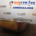 LOTE 343 - 01 CUBA INOX N2 AÇO 430 3.1/2 56X34X14 FABRINO. (NO ESTADO) ATENÇÃO! FAZER A VISITAÇÃO ANTES DE ARREMATAR, NÃO SABEMOS SE FUNCIONA. LEILÃO NÃO TEM GARANTIA E NEM DEVOLUÇÃO, SUJEITO A POSSÍVEIS AVARIAS VISÍVEIS/OCULTAS E/OU AUSÊNCIA DE COMPONENTES.