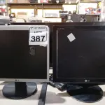 LOTE 387 - 07 MONITORES LCD MARCAS E MODELOS DIVERSOS PARA A RETIRADA DE PEÇAS. (NO ESTADO) ATENÇÃO! FAZER A VISITAÇÃO ANTES DE ARREMATAR, NÃO SABEMOS SE FUNCIONA. LEILÃO NÃO TEM GARANTIA E NEM DEVOLUÇÃO, SUJEITO A POSSÍVEIS AVARIAS VISÍVEIS/OCULTAS E/OU AUSÊNCIA DE COMPONENTES.