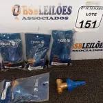 LOTE 151 - 05 BASES REGISTRO PRESSAO 1/2 TIGRE. (NO ESTADO) ATENÇÃO! FAZER A VISITAÇÃO ANTES DE ARREMATAR, NÃO SABEMOS SE FUNCIONA. LEILÃO NÃO TEM GARANTIA E NEM DEVOLUÇÃO, SUJEITO A POSSÍVEIS AVARIAS VISÍVEIS/OCULTAS E/OU AUSÊNCIA DE COMPONENTES.