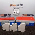 LOTE 427 - 02 CAIXAS DE MINI DISJUNTORES DECORLUX MODELO DZ47-63, CONTÉM 12 UNIDADES EM CADA CAIXA. (NO ESTADO) ATENÇÃO! FAZER A VISITAÇÃO ANTES DE ARREMATAR, NÃO SABEMOS SE FUNCIONA. LEILÃO NÃO TEM GARANTIA E NEM DEVOLUÇÃO, SUJEITO A POSSÍVEIS AVARIAS VISÍVEIS/OCULTAS E/OU AUSÊNCIA DE COMPONENTES.