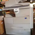 LOTE 281 - 01 IMPRESSORA MULTIFUNCIONAL SAMSUNG 6555NX. (NO ESTADO) ATENÇÃO! FAZER A VISITAÇÃO ANTES DE ARREMATAR, NÃO SABEMOS SE FUNCIONA. LEILÃO NÃO TEM GARANTIA E NEM DEVOLUÇÃO, SUJEITO A POSSÍVEIS AVARIAS VISÍVEIS/OCULTAS E/OU AUSÊNCIA DE COMPONENTES.