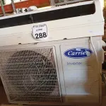 LOTE 288 - 01 CONDENSADORA MARCA CARRIER. (NO ESTADO) ATENÇÃO! FAZER A VISITAÇÃO ANTES DE ARREMATAR, NÃO SABEMOS SE FUNCIONA. LEILÃO NÃO TEM GARANTIA E NEM DEVOLUÇÃO, SUJEITO A POSSÍVEIS AVARIAS VISÍVEIS/OCULTAS E/OU AUSÊNCIA DE COMPONENTES.