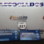 LOTE 421 - 02 FECHADURAS POPLINE ALAVANCA CR SOPRANO (NO ESTADO) ATENÇÃO! FAZER A VISITAÇÃO ANTES DE ARREMATAR, NÃO SABEMOS SE FUNCIONA. LEILÃO NÃO TEM GARANTIA E NEM DEVOLUÇÃO, SUJEITO A POSSÍVEIS AVARIAS VISÍVEIS/OCULTAS E/OU AUSÊNCIA DE COMPONENTES.