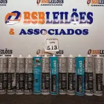 LOTE 513 - 12 SELANTES VEDA CALHAS 280ML CADA E 09 ADESIVOS E SELADORES MARCA UNIPEGA 280ML CADA (NO ESTADO) ATENÇÃO! FAZER A VISITAÇÃO ANTES DE ARREMATAR, NÃO SABEMOS SE FUNCIONA. LEILÃO NÃO TEM GARANTIA E NEM DEVOLUÇÃO, SUJEITO A POSSÍVEIS AVARIAS VISÍVEIS/OCULTAS E/OU AUSÊNCIA DE COMPONENTES.