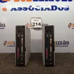LOTE 314 - 02 MINI CPUS MARCA HP. (NO ESTADO) ATENÇÃO! FAZER A VISITAÇÃO ANTES DE ARREMATAR, NÃO SABEMOS SE FUNCIONA. LEILÃO NÃO TEM GARANTIA E NEM DEVOLUÇÃO, SUJEITO A POSSÍVEIS AVARIAS VISÍVEIS/OCULTAS E/OU AUSÊNCIA DE COMPONENTES.