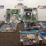 LOTE 348 - 06 PLACAS MÃES MARCAS E MODELOS DIVERSOS PARA A RETIRADA DE PEÇAS. (NO ESTADO) ATENÇÃO! FAZER A VISITAÇÃO ANTES DE ARREMATAR, NÃO SABEMOS SE FUNCIONA. LEILÃO NÃO TEM GARANTIA E NEM DEVOLUÇÃO, SUJEITO A POSSÍVEIS AVARIAS VISÍVEIS/OCULTAS E/OU AUSÊNCIA DE COMPONENTES.