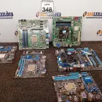 LOTE 348 - 06 PLACAS MÃES MARCAS E MODELOS DIVERSOS PARA A RETIRADA DE PEÇAS. (NO ESTADO) ATENÇÃO! FAZER A VISITAÇÃO ANTES DE ARREMATAR, NÃO SABEMOS SE FUNCIONA. LEILÃO NÃO TEM GARANTIA E NEM DEVOLUÇÃO, SUJEITO A POSSÍVEIS AVARIAS VISÍVEIS/OCULTAS E/OU AUSÊNCIA DE COMPONENTES.