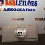 LOTE 531 - 12 ADESIVOS POLIURETANO PU 40 CINZA SACHE 600ML MARCA UNIPEGA 600ML CADA. (NO ESTADO) ATENÇÃO! FAZER A VISITAÇÃO ANTES DE ARREMATAR, NÃO SABEMOS SE FUNCIONA. LEILÃO NÃO TEM GARANTIA E NEM DEVOLUÇÃO, SUJEITO A POSSÍVEIS AVARIAS VISÍVEIS/OCULTAS E/OU AUSÊNCIA DE COMPONENTES