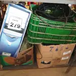 LOTE 279 - 04 CPUS E GRANDE QUANTIDADE CABOS DIVERSOS. (NO ESTADO) ATENÇÃO! FAZER A VISITAÇÃO ANTES DE ARREMATAR, NÃO SABEMOS SE FUNCIONA. LEILÃO NÃO TEM GARANTIA E NEM DEVOLUÇÃO, SUJEITO A POSSÍVEIS AVARIAS VISÍVEIS/OCULTAS E/OU AUSÊNCIA DE COMPONENTES.