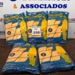 LOTE 358 - 05 MACACÕES MARCA VOLK DE PROTEÇÃO TAMANHO G COR AMARELO. (NO ESTADO) ATENÇÃO! FAZER A VISITAÇÃO ANTES DE ARREMATAR, NÃO SABEMOS SE FUNCIONA. LEILÃO NÃO TEM GARANTIA E NEM DEVOLUÇÃO, SUJEITO A POSSÍVEIS AVARIAS VISÍVEIS/OCULTAS E/OU AUSÊNCIA DE COMPONENTES.