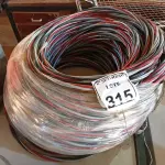 LOTE 315 - 186M CABO MULTIPLEX QUADRUPLEX 3X1X10 - 10MM 0,61KV BOREAL. (NO ESTADO) ATENÇÃO! FAZER A VISITAÇÃO ANTES DE ARREMATAR, NÃO SABEMOS SE FUNCIONA. LEILÃO NÃO TEM GARANTIA E NEM DEVOLUÇÃO, SUJEITO A POSSÍVEIS AVARIAS VISÍVEIS/OCULTAS E/OU AUSÊNCIA DE COMPONENTES.