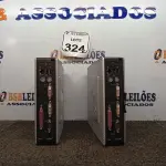 LOTE 324 - 02 MINI CPUS MARCA HP. (NO ESTADO) ATENÇÃO! FAZER A VISITAÇÃO ANTES DE ARREMATAR, NÃO SABEMOS SE FUNCIONA. LEILÃO NÃO TEM GARANTIA E NEM DEVOLUÇÃO, SUJEITO A POSSÍVEIS AVARIAS VISÍVEIS/OCULTAS E/OU AUSÊNCIA DE COMPONENTES.