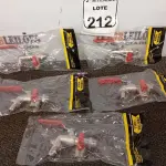 LOTE 212 - 05 TORNEIRAS ESF DUPLA TANQ/MAQ LAVAR ZINCO 1/2 X 3/4 FERTAK (NO ESTADO) ATENÇÃO! FAZER A VISITAÇÃO ANTES DE ARREMATAR, NÃO SABEMOS SE FUNCIONA. LEILÃO NÃO TEM GARANTIA E NEM DEVOLUÇÃO, SUJEITO A POSSÍVEIS AVARIAS VISÍVEIS/OCULTAS E/OU AUSÊNCIA DE COMPONENTES.
