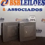 LOTE 398 - 02 MINI CPUS HP. (NO ESTADO) ATENÇÃO! FAZER A VISITAÇÃO ANTES DE ARREMATAR, NÃO SABEMOS SE FUNCIONA. LEILÃO NÃO TEM GARANTIA E NEM DEVOLUÇÃO, SUJEITO A POSSÍVEIS AVARIAS VISÍVEIS/OCULTAS E/OU AUSÊNCIA DE COMPONENTES.