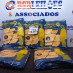 LOTE 416 - 05 MACACÕES MARCA VOLK DE PROTEÇÃO TAMANHO G COR AMARELO. (NO ESTADO) ATENÇÃO! FAZER A VISITAÇÃO ANTES DE ARREMATAR, NÃO SABEMOS SE FUNCIONA. LEILÃO NÃO TEM GARANTIA E NEM DEVOLUÇÃO, SUJEITO A POSSÍVEIS AVARIAS VISÍVEIS/OCULTAS E/OU AUSÊNCIA DE COMPONENTES.
