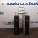 LOTE 462 - 02 MINI CPUS HP. (NO ESTADO) ATENÇÃO! FAZER A VISITAÇÃO ANTES DE ARREMATAR, NÃO SABEMOS SE FUNCIONA. LEILÃO NÃO TEM GARANTIA E NEM DEVOLUÇÃO, SUJEITO A POSSÍVEIS AVARIAS VISÍVEIS/OCULTAS E/OU AUSÊNCIA DE COMPONENTES.
