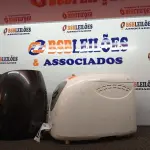 LOTE 129 - 01 AIRFRYER E UMA MÁQUINA DE PÃO. (NO ESTADO) ATENÇÃO! FAZER A VISITAÇÃO ANTES DE ARREMATAR, NÃO SABEMOS SE FUNCIONA. LEILÃO NÃO TEM GARANTIA E NEM DEVOLUÇÃO, SUJEITO A POSSÍVEIS AVARIAS VISÍVEIS/OCULTAS E/OU AUSÊNCIA DE COMPONENTES.