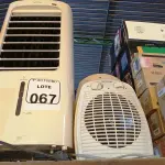 LOTE 067 - 01 CLIMATIZADOR E 02 AQUECEDORES. (NO ESTADO) ATENÇÃO! FAZER A VISITAÇÃO ANTES DE ARREMATAR, NÃO SABEMOS SE FUNCIONA. LEILÃO NÃO TEM GARANTIA E NEM DEVOLUÇÃO, SUJEITO A POSSÍVEIS AVARIAS VISÍVEIS/OCULTAS E/OU AUSÊNCIA DE COMPONENTES.