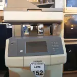 LOTE 152 - 01 IMPRESSORA MULTIFUNCIONAL LEXMARK X748TE COM AVARIAS. (NO ESTADO) ATENÇÃO! FAZER A VISITAÇÃO ANTES DE ARREMATAR, NÃO SABEMOS SE FUNCIONA. LEILÃO NÃO TEM GARANTIA E NEM DEVOLUÇÃO, SUJEITO A POSSÍVEIS AVARIAS VISÍVEIS/OCULTAS E/OU AUSÊNCIA DE COMPONENTES.