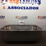 LOTE 196 - 01 CUBA EM AÇO INOX 400X340X140MM. (NO ESTADO) ATENÇÃO! FAZER A VISITAÇÃO ANTES DE ARREMATAR, NÃO SABEMOS SE FUNCIONA. LEILÃO NÃO TEM GARANTIA E NEM DEVOLUÇÃO, SUJEITO A POSSÍVEIS AVARIAS VISÍVEIS/OCULTAS E/OU AUSÊNCIA DE COMPONENTES.