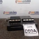 LOTE 060 - 01 TOCA FITAS SANYO TRA9902 02 TAPES. (NO ESTADO) ATENÇÃO! FAZER A VISITAÇÃO ANTES DE ARREMATAR, NÃO SABEMOS SE FUNCIONA. LEILÃO NÃO TEM GARANTIA E NEM DEVOLUÇÃO, SUJEITO A POSSÍVEIS AVARIAS VISÍVEIS/OCULTAS E/OU AUSÊNCIA DE COMPONENTES.