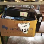 LOTE 124 - 01 LOTE COM DIVERSOS MATERIAIS P/ ESCRITÓRIO. (NO ESTADO) ATENÇÃO! FAZER A VISITAÇÃO ANTES DE ARREMATAR, NÃO SABEMOS SE FUNCIONA. LEILÃO NÃO TEM GARANTIA E NEM DEVOLUÇÃO, SUJEITO A POSSÍVEIS AVARIAS VISÍVEIS/OCULTAS E/OU AUSÊNCIA DE COMPONENTES.
