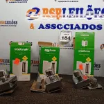 LOTE 184 - 04 FECHADURAS MARCAS E MODELOS DIVERSOS. (NO ESTADO) ATENÇÃO! FAZER A VISITAÇÃO ANTES DE ARREMATAR, NÃO SABEMOS SE FUNCIONA. LEILÃO NÃO TEM GARANTIA E NEM DEVOLUÇÃO, SUJEITO A POSSÍVEIS AVARIAS VISÍVEIS/OCULTAS E/OU AUSÊNCIA DE COMPONENTES.