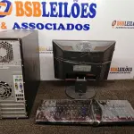 LOTE 543 - 01 MONITOR LG, 01 TECLADO E CPU HP. (NO ESTADO) ATENÇÃO! FAZER A VISITAÇÃO ANTES DE ARREMATAR, NÃO SABEMOS SE FUNCIONA. LEILÃO NÃO TEM GARANTIA E NEM DEVOLUÇÃO, SUJEITO A POSSÍVEIS AVARIAS VISÍVEIS/OCULTAS E/OU AUSÊNCIA DE COMPONENTES.