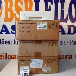 LOTE 103 - 03 GAVETAS PARA IMPRESSORAS DE PAPEL. (NO ESTADO) ATENÇÃO! FAZER A VISITAÇÃO ANTES DE ARREMATAR, NÃO SABEMOS SE FUNCIONA. LEILÃO NÃO TEM GARANTIA E NEM DEVOLUÇÃO, SUJEITO A POSSÍVEIS AVARIAS VISÍVEIS/OCULTAS E/OU AUSÊNCIA DE COMPONENTES.