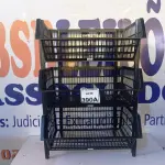 LOTE 390 - 03 CESTAS ORGANIZADORA PARA FRUTAS OU FERRAMENTAS (NO ESTADO) ATENÇÃO! FAZER A VISITAÇÃO ANTES DE ARREMATAR, NÃO SABEMOS SE FUNCIONA. LEILÃO NÃO TEM GARANTIA E NEM DEVOLUÇÃO, SUJEITO A POSSÍVEIS AVARIAS VISÍVEIS/OCULTAS E/OU AUSÊNCIA DE COMPONENTES.