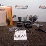 LOTE 020 - 01 PAR DE RÁDIO COMUNICADOR BAOFENG BF-777S (NOVO). (NO ESTADO) ATENÇÃO! FAZER A VISITAÇÃO ANTES DE ARREMATAR, NÃO SABEMOS SE FUNCIONA. LEILÃO NÃO TEM GARANTIA E NEM DEVOLUÇÃO, SUJEITO A POSSÍVEIS AVARIAS VISÍVEIS/OCULTAS E/OU AUSÊNCIA DE COMPONENTES.