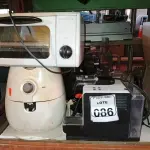LOTE 086 - 01 FORNO ELÉTRICO, 01 AIR FRYER, 01 CAFETEIRA E 01 CHALEIRA ELÉTRICA (NO ESTADO) ATENÇÃO! FAZER A VISITAÇÃO ANTES DE ARREMATAR, NÃO SABEMOS SE FUNCIONA. LEILÃO NÃO TEM GARANTIA E NEM DEVOLUÇÃO, SUJEITO A POSSÍVEIS AVARIAS VISÍVEIS/OCULTAS E/OU AUSÊNCIA DE COMPONENTES.
