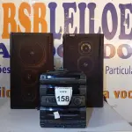 LOTE 158 - 01 MICROSYSTEM SONY E 02 CAIXAS DE SOM GRADIENTE. (NO ESTADO) ATENÇÃO! FAZER A VISITAÇÃO ANTES DE ARREMATAR, NÃO SABEMOS SE FUNCIONA. LEILÃO NÃO TEM GARANTIA E NEM DEVOLUÇÃO, SUJEITO A POSSÍVEIS AVARIAS VISÍVEIS/OCULTAS E/OU AUSÊNCIA DE COMPONENTES.