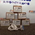 LOTE 118 - 05 REFLETORES CRISTAL POWER 13W SUMMER RGB CABO 1,75M. (NO ESTADO) ATENÇÃO! FAZER A VISITAÇÃO ANTES DE ARREMATAR, NÃO SABEMOS SE FUNCIONA. LEILÃO NÃO TEM GARANTIA E NEM DEVOLUÇÃO, SUJEITO A POSSÍVEIS AVARIAS VISÍVEIS/OCULTAS E/OU AUSÊNCIA DE COMPONENTES.