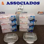 LOTE 033 - 08 LUMINÁRIAS OVAIS TARTARUGA. (NO ESTADO) ATENÇÃO! FAZER A VISITAÇÃO ANTES DE ARREMATAR, NÃO SABEMOS SE FUNCIONA. LEILÃO NÃO TEM GARANTIA E NEM DEVOLUÇÃO, SUJEITO A POSSÍVEIS AVARIAS VISÍVEIS/OCULTAS E/OU AUSÊNCIA DE COMPONENTES.