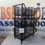 LOTE 380 - 03 CESTAS ORGANIZADORA PARA FRUTAS OU FERRAMENTAS (NO ESTADO) ATENÇÃO! FAZER A VISITAÇÃO ANTES DE ARREMATAR, NÃO SABEMOS SE FUNCIONA. LEILÃO NÃO TEM GARANTIA E NEM DEVOLUÇÃO, SUJEITO A POSSÍVEIS AVARIAS VISÍVEIS/OCULTAS E/OU AUSÊNCIA DE COMPONENTES.