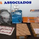 LOTE 163 - 01 LOTE COM DIVERSAS PEÇAS VEICULARES. (NO ESTADO) ATENÇÃO! FAZER A VISITAÇÃO ANTES DE ARREMATAR, NÃO SABEMOS SE FUNCIONA. LEILÃO NÃO TEM GARANTIA E NEM DEVOLUÇÃO, SUJEITO A POSSÍVEIS AVARIAS VISÍVEIS/OCULTAS E/OU AUSÊNCIA DE COMPONENTES.