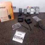LOTE 020 - 01 PAR DE RÁDIO COMUNICADOR BAOFENG BF-777S (NOVO). (NO ESTADO) ATENÇÃO! FAZER A VISITAÇÃO ANTES DE ARREMATAR, NÃO SABEMOS SE FUNCIONA. LEILÃO NÃO TEM GARANTIA E NEM DEVOLUÇÃO, SUJEITO A POSSÍVEIS AVARIAS VISÍVEIS/OCULTAS E/OU AUSÊNCIA DE COMPONENTES.
