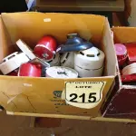 LOTE 215 - 01 LOTE COM DIVERSOS SENSORES E MATERIAIS DE INCÊNDIO. (NO ESTADO) ATENÇÃO! FAZER A VISITAÇÃO ANTES DE ARREMATAR, NÃO SABEMOS SE FUNCIONA. LEILÃO NÃO TEM GARANTIA E NEM DEVOLUÇÃO, SUJEITO A POSSÍVEIS AVARIAS VISÍVEIS/OCULTAS E/OU AUSÊNCIA DE COMPONENTES.