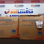 LOTE 192 - 02 CAIXAS DE LUZ OCTOGONAIS. (NO ESTADO) ATENÇÃO! FAZER A VISITAÇÃO ANTES DE ARREMATAR, NÃO SABEMOS SE FUNCIONA. LEILÃO NÃO TEM GARANTIA E NEM DEVOLUÇÃO, SUJEITO A POSSÍVEIS AVARIAS VISÍVEIS/OCULTAS E/OU AUSÊNCIA DE COMPONENTES.